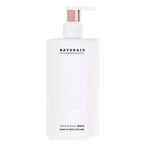 Naturals käte- ja kehapesugeel - 400 ml – roos, jasmiin & oud (agaripuu)