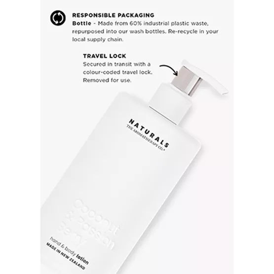 Naturals käte- ja kehakreem - 400 ml – kookos & kirevili