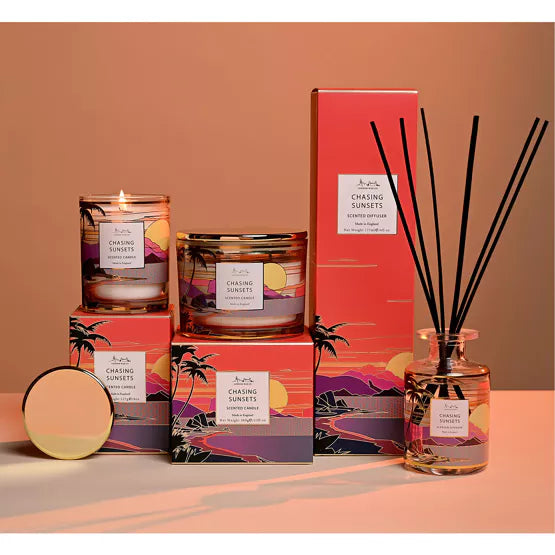 The London Wax Company – Chasing Sunsets 3 Wick lõhnaküünal - 369 g